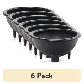 (6 pack) BPA Free 10oz /0.3L Small Black Salsa Serving Dish (6 pack) BPA Free 10oz /0.3L Small Black Salsa Serving Dish